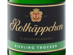 Sekt Flaschengärung Riesling trocken, Schaumwein