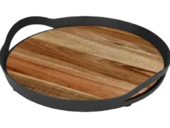 Serviertablett aus Akazie