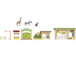 Set Bauernhof / Feenbaum / Zoo, aus Holz