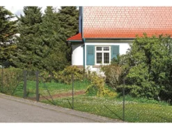 Set Maschendrahtzaun zum Einbetonieren 25m, anthrazit