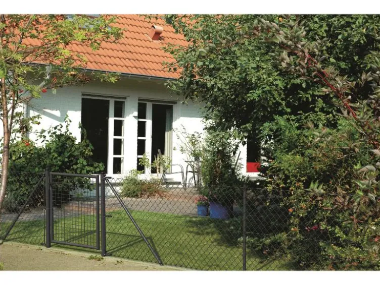Set Maschendrahtzaun zum Einbetonieren 25m, anthrazit
