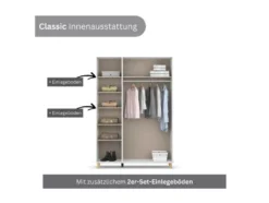 Shinjo Drehtürenschrank