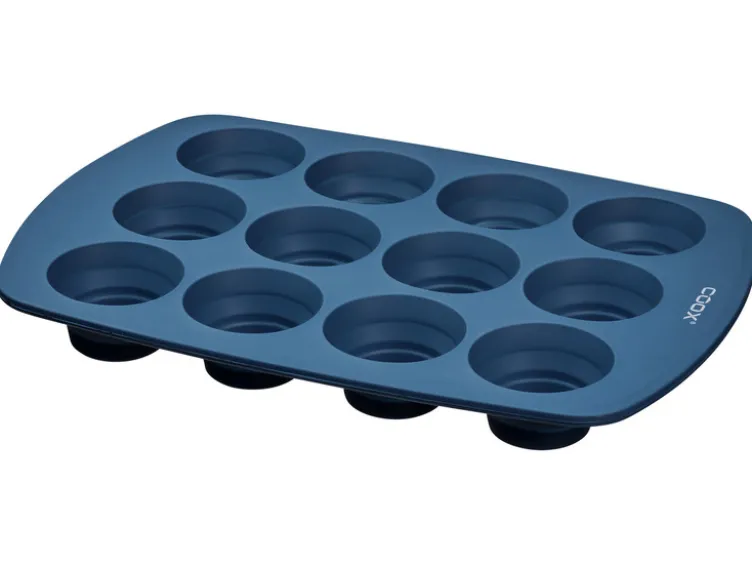 Silikon-Muffinform, für 12 Muffins
