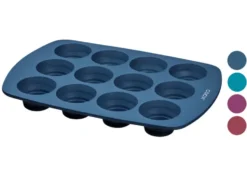 Silikon-Muffinform, für 12 Muffins