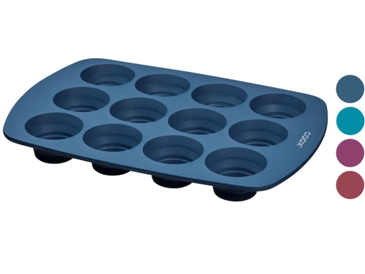 Silikon-Muffinform, für 12 Muffins