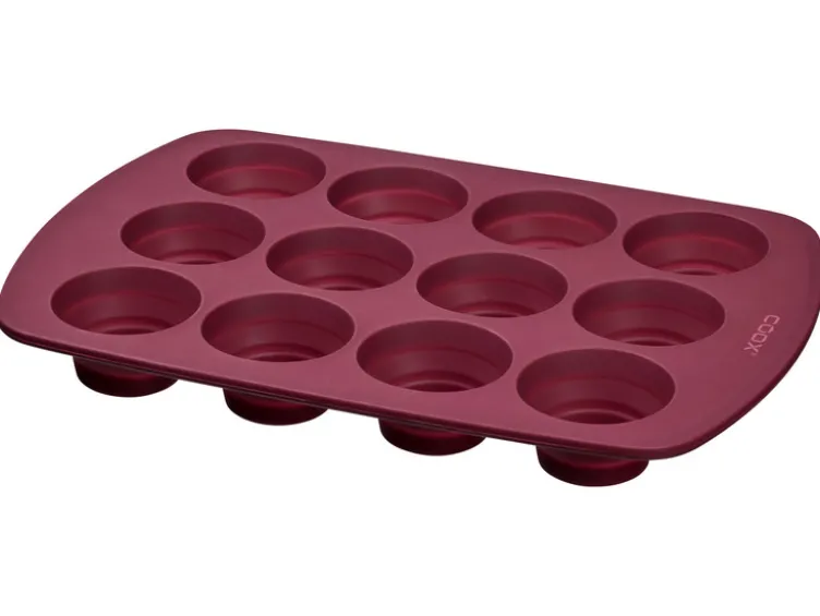 Silikon-Muffinform, für 12 Muffins