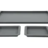 Silikon-Riegelformen-Set / Silikon-Backmatten-Set, 3- bzw. 4-teilig
