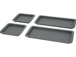 Silikon-Riegelformen-Set / Silikon-Backmatten-Set, 3- bzw. 4-teilig