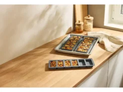Silikon-Riegelformen-Set / Silikon-Backmatten-Set, 3- bzw. 4-teilig