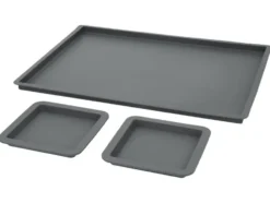 Silikon-Riegelformen-Set / Silikon-Backmatten-Set, 3- bzw. 4-teilig