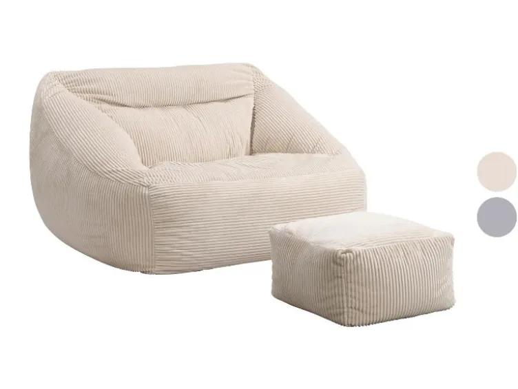 Sitzsack »COZY«, inkl. Hocker