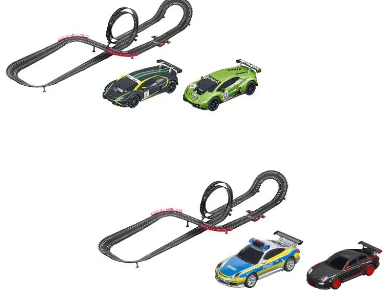 1:43 Slot Racing System