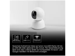 Smart Wifi 360 Camera Weiß