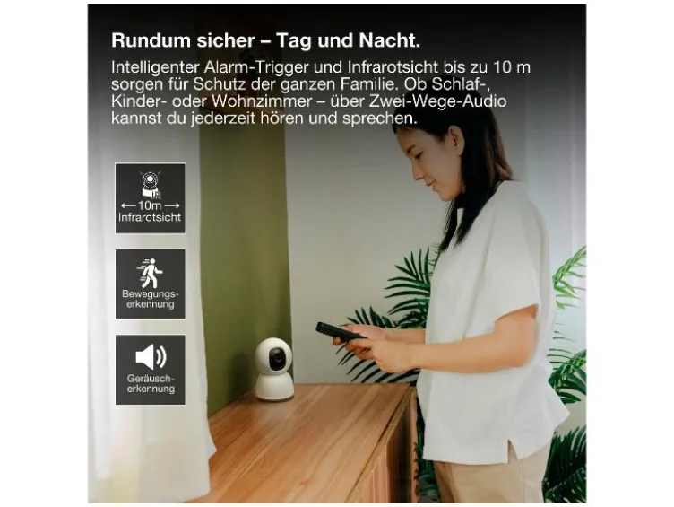 Smart Wifi 360 Camera Weiß