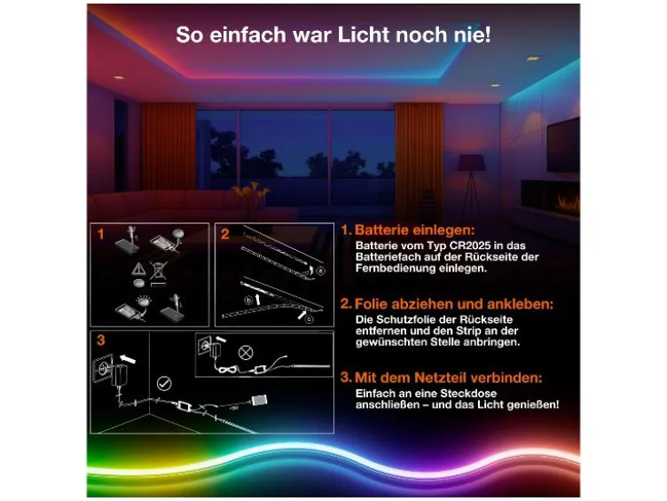 Smart Wifi Flex RGB ICT RC Indoor