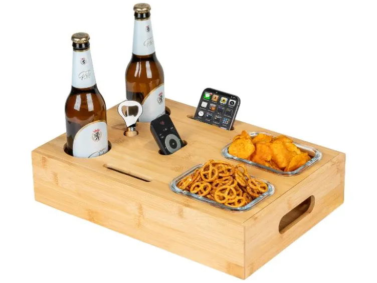Snackbar mit Glasschalen