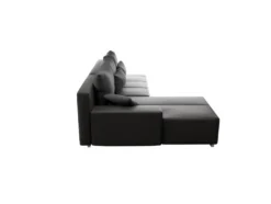 Sofa »Davos«, mit Ottomane und LED-Licht