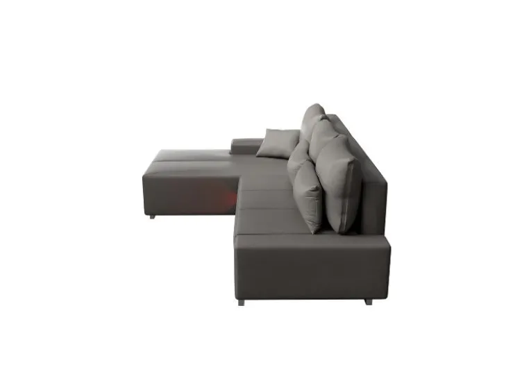 Sofa »Davos«, mit Ottomane und LED-Licht