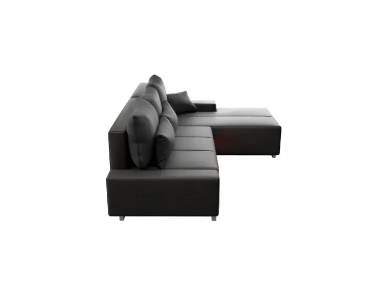 Sofa »Davos«, mit Ottomane und LED-Licht