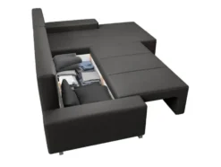 Sofa »Davos«, mit Ottomane und LED-Licht