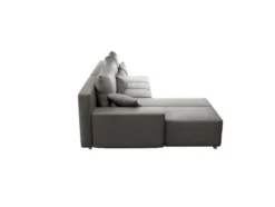 Sofa »Davos«, mit Ottomane und LED-Licht