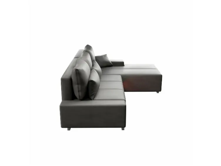 Sofa »Davos«, mit Ottomane und LED-Licht