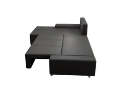 Sofa »Davos«, mit Ottomane und LED-Licht