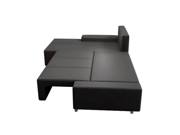 Sofa »Davos«, mit Ottomane und LED-Licht