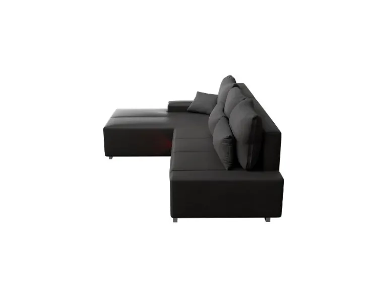 Sofa »Davos«, mit Ottomane und LED-Licht