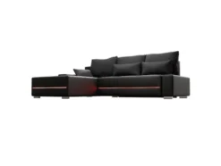 Sofa »Davos«, mit Ottomane und LED-Licht