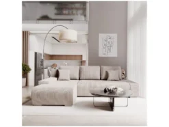 Sofa Iseo mit Ottomane