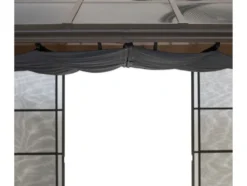 SOJAG Canada Pavillon »Castel«, aus Aluminium, inkl. Sonnensegel u. Insektenschutz, bronze