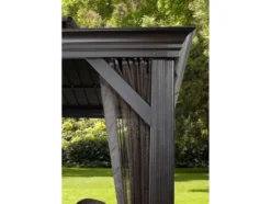 SOJAG Canada Pavillon »Messina«, aus Aluminium, Stahldach mit Lüftung, inkl. Fliegengitter