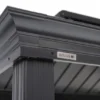 SOJAG Canada Pavillon »Messina«, aus Aluminium und Stahl, mit Seitenablagen u. Rauchablass