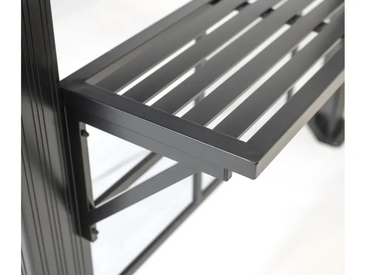 SOJAG Canada Pavillon »Messina«, aus Aluminium und Stahl, mit Seitenablagen u. Rauchablass