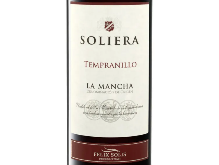 Soliera Tempranillo La Mancha DO trocken vegan, Rotwein