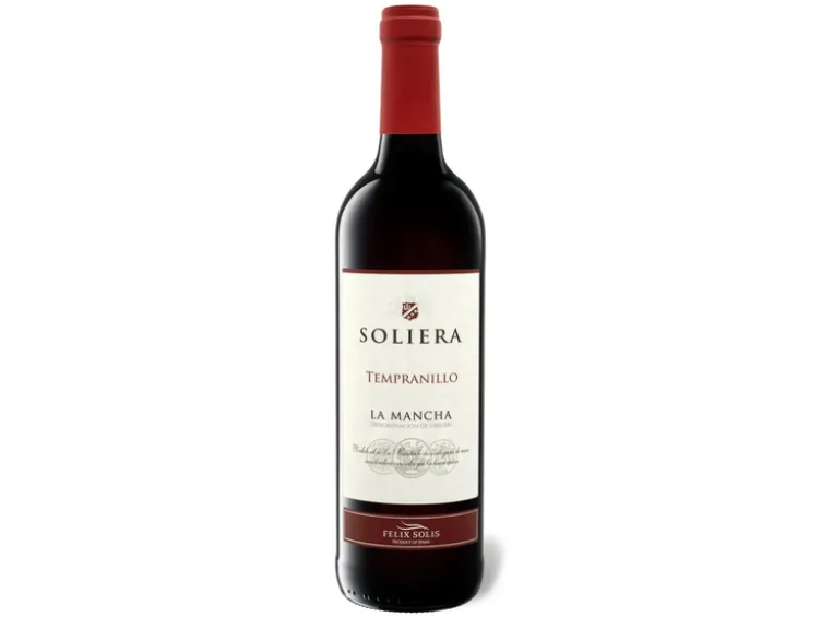 Soliera Tempranillo La Mancha DO trocken vegan, Rotwein