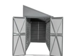 Spacemaker USA Metallgerätehaus, mit Rückwand, auch freistehend nutzbar, mit Flügeltür