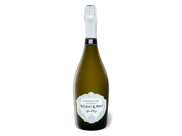 Sparkling alkoholfrei, schäumend