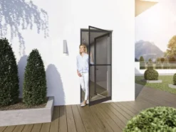 Sparset - Insektenschutz-Tür inkl. Universal-Klemmzarge Komplettbausatz B 125 x H 245 cm