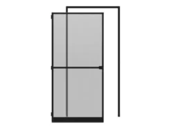 Sparset - Insektenschutz-Tür inkl. Universal-Klemmzarge Komplettbausatz B 125 x H 245 cm