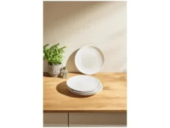 Speiseteller- Suppenteller-Set, 4-teilig