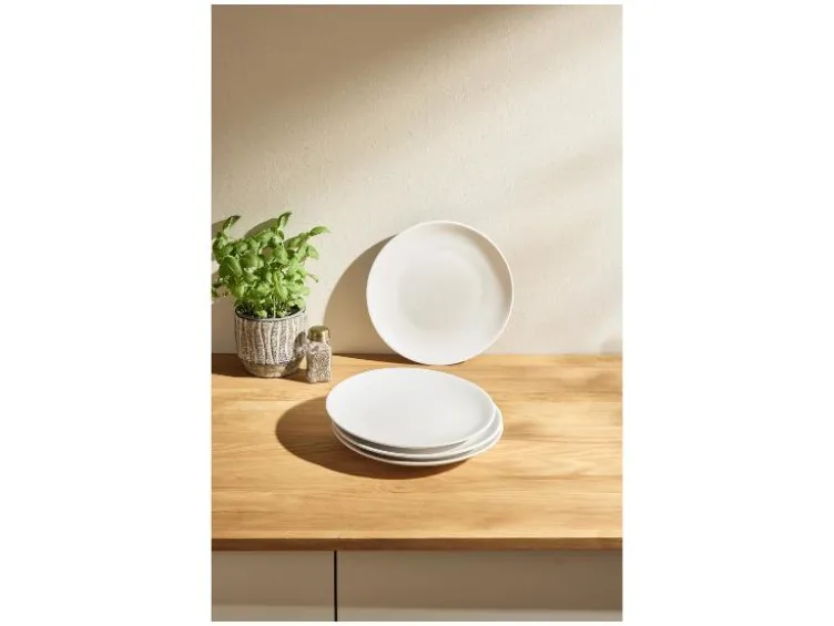 Speiseteller- Suppenteller-Set, 4-teilig