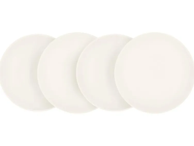 Speiseteller- Suppenteller-Set, 4-teilig