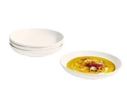 Speiseteller- Suppenteller-Set, 4-teilig