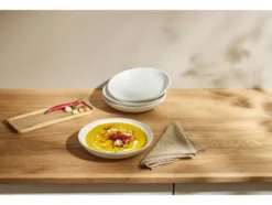Speiseteller- Suppenteller-Set, 4-teilig