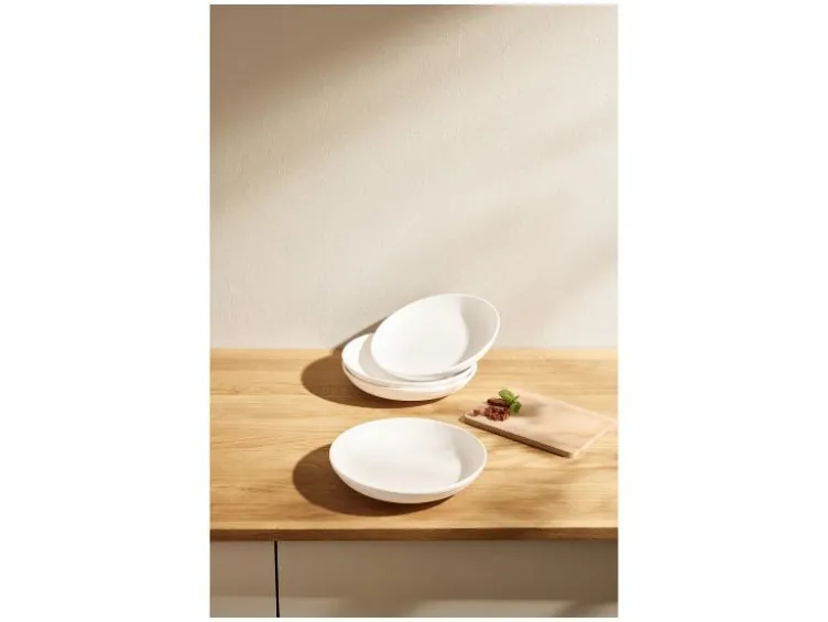 Speiseteller- Suppenteller-Set, 4-teilig