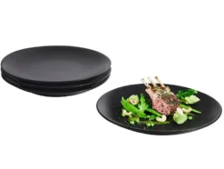 Speiseteller- Suppenteller-Set, 4-teilig