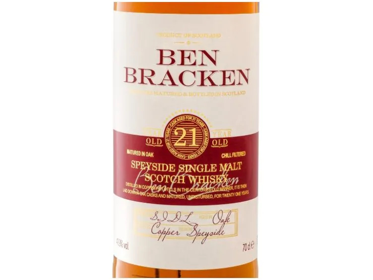 Speyside Single Malt Scotch Whisky 21 Jahre 41,9% Vol