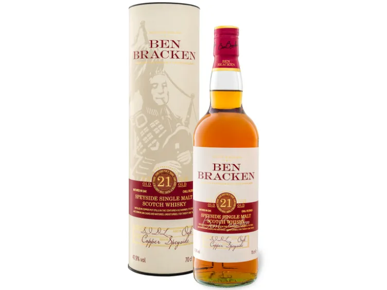 Speyside Single Malt Scotch Whisky 21 Jahre 41,9% Vol